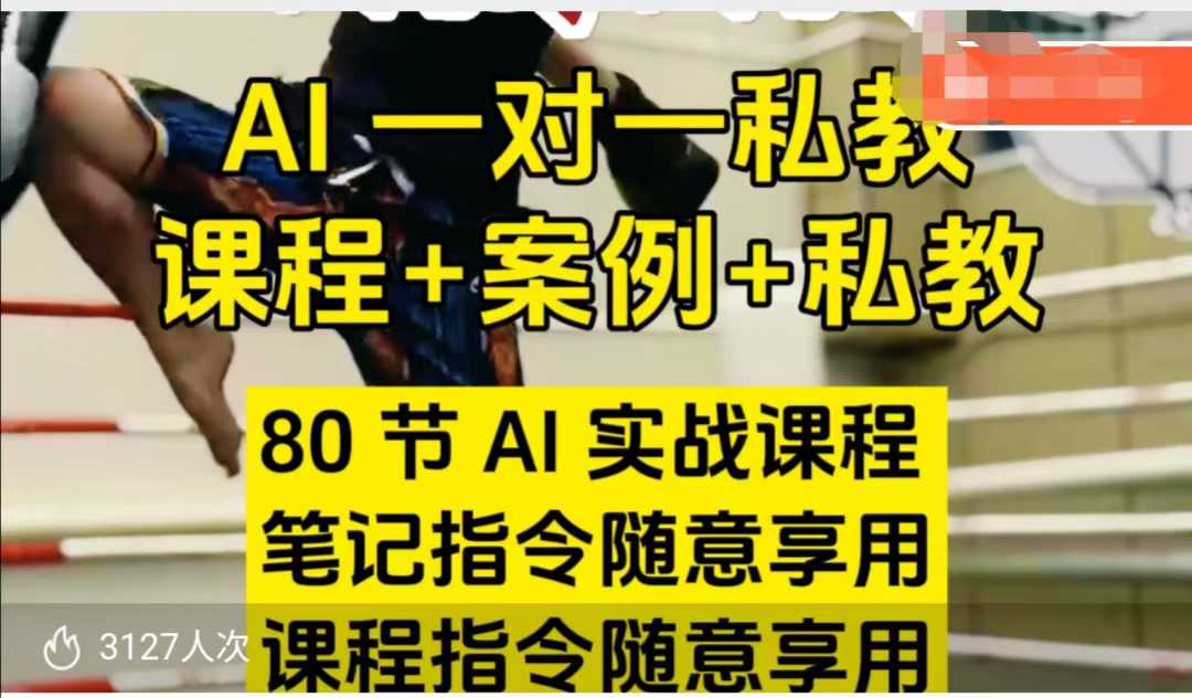 AI指令实战课，课程+案例，80节AI实战课程，笔记指令随意享用，课程指令随意享用-斜杠青年