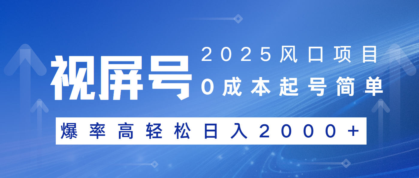 （14157期）2025风口项目，视频号带货，起号简单，爆率高轻松日入2000+-斜杠青年