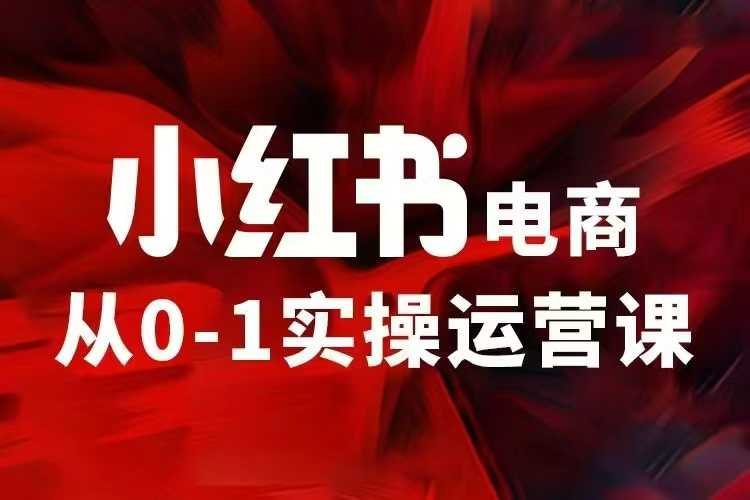 小红书电商运营，97节小红书vip内部课，带你实现小红书赚钱-斜杠青年