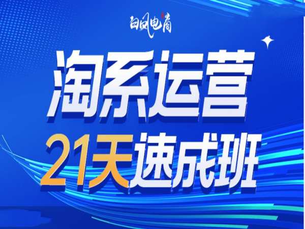 淘系运营21天速成班35期，年前最后一波和2025方向-斜杠青年